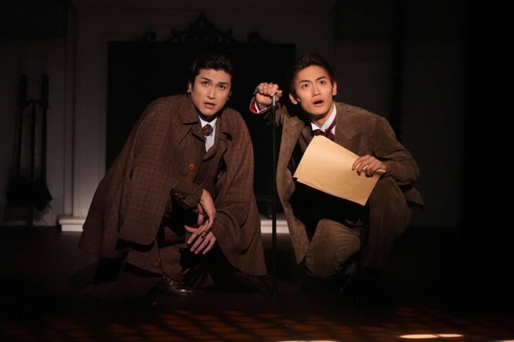 右から髙橋颯、渡辺大輔 写真：田中亜紀