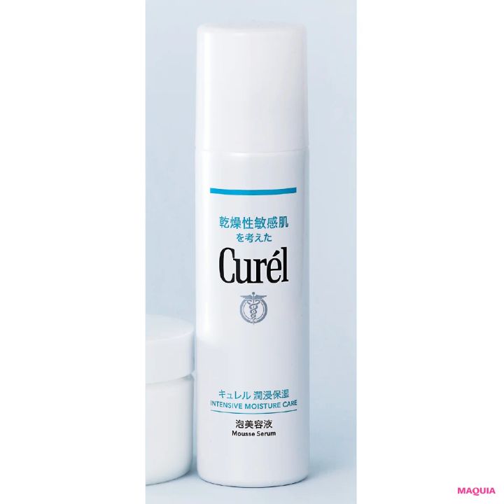 ゆらぎ肌に悩む30代におすすめのスキンケアコスメ 日常ケア キュレル 潤浸保湿 泡美容液