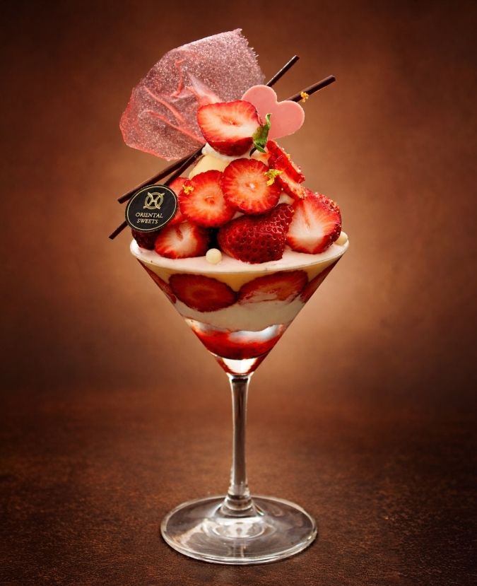 オリエンタルホテル福岡 博多ステーションあまおう苺のパルフェ