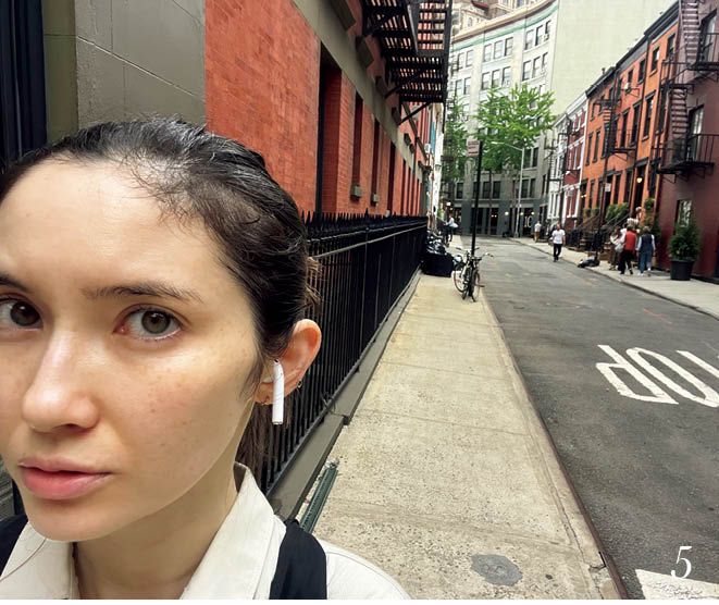 5.かつて住んでいたNY。「慣れているので、ひたすら街歩きするのが好き」 