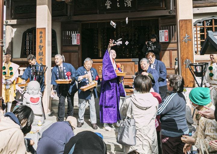 常光円満寺 吹田の火祭 豆まきイベント
