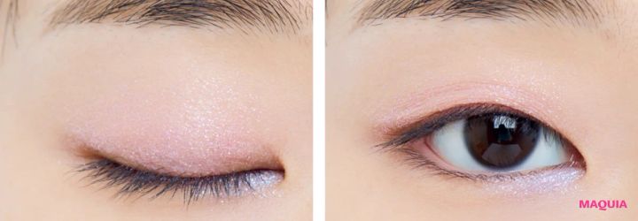 2026年春新作コスメ キャンメイク ラメマニア 03 一重におすすめの塗り方ハウツー