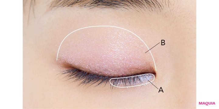 2026年春新作コスメ キャンメイク ラメマニア 03 一重におすすめの塗り方