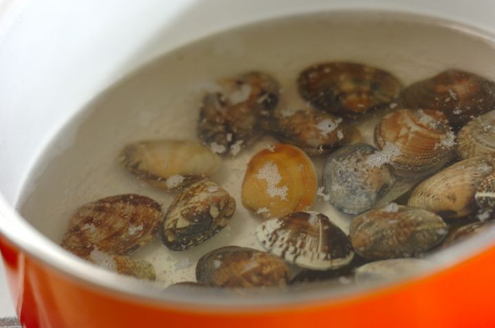 アサリ汁の作り方1