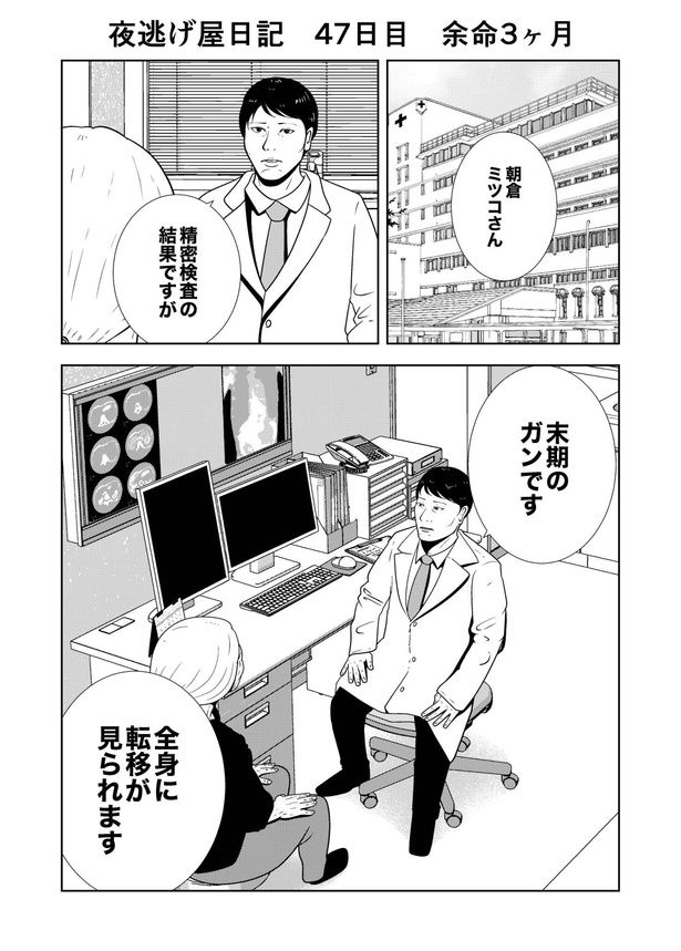 「夜逃げ屋日記」01 画像提供：宮野シンイチさん