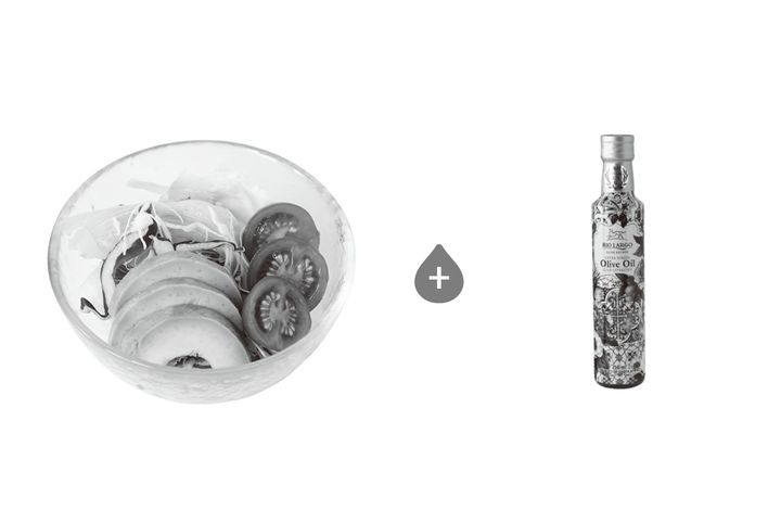 アボカドサラダ＋オリーブオイル