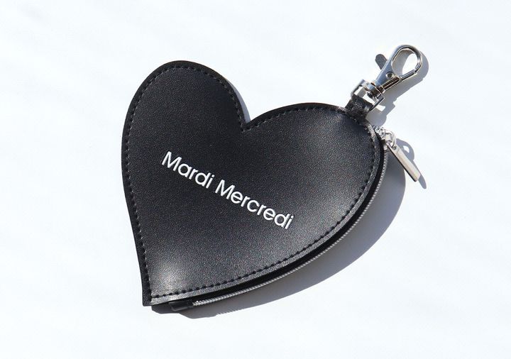 miniマルディメクルディハートポーチチャーム