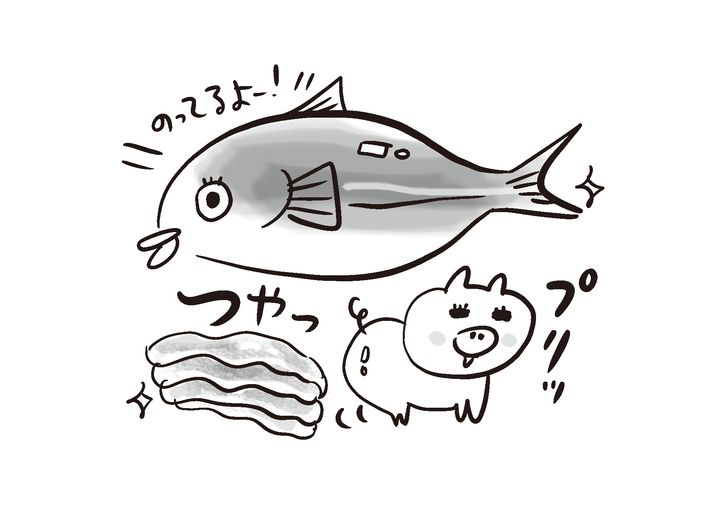 脂質起動な食習慣。脂がのっている肉や魚を選ぶ。