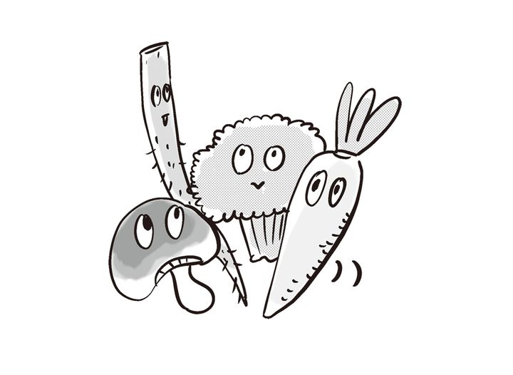 脂質起動な食習慣。食欲を抑える食物繊維もしっかり摂取。