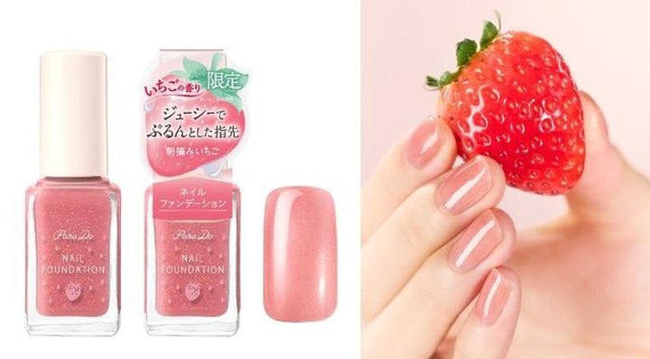 セブン-イレブン 春ネイル パラドゥ ネイルファンデーション（R） PK06 朝摘みいちご