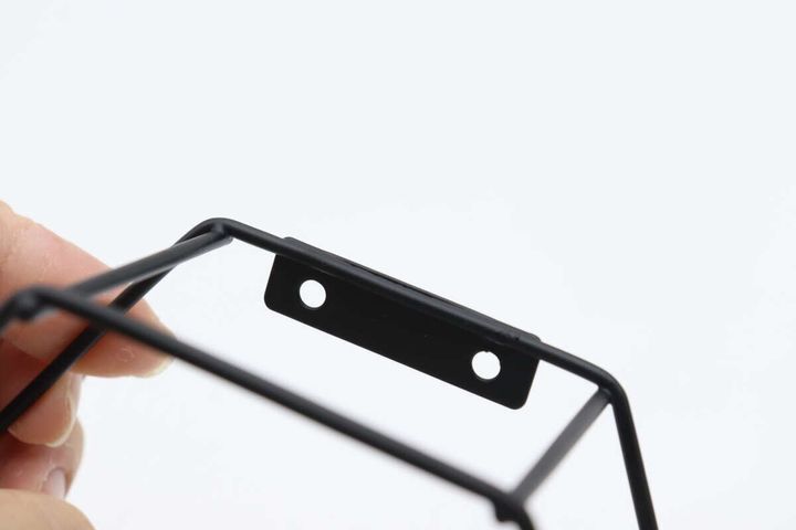 ダイソーのアイアン壁掛けインテリア収納（六角形）2WAY仕様