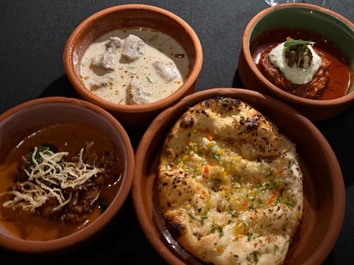 コース最後に登場するカレーはさすが本格的な味わい。