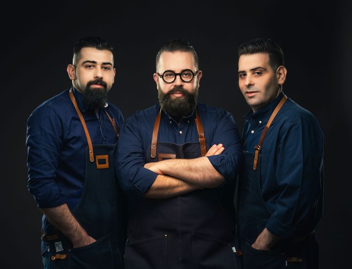 オーファリ三兄弟。左からオマール、モハマド、ワシム。