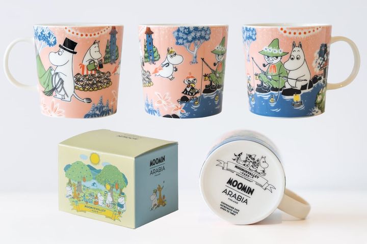 ムーミンバレーパーク オリジナルMOOMIN ARABIAマグ2026「SIMPLE JOY」