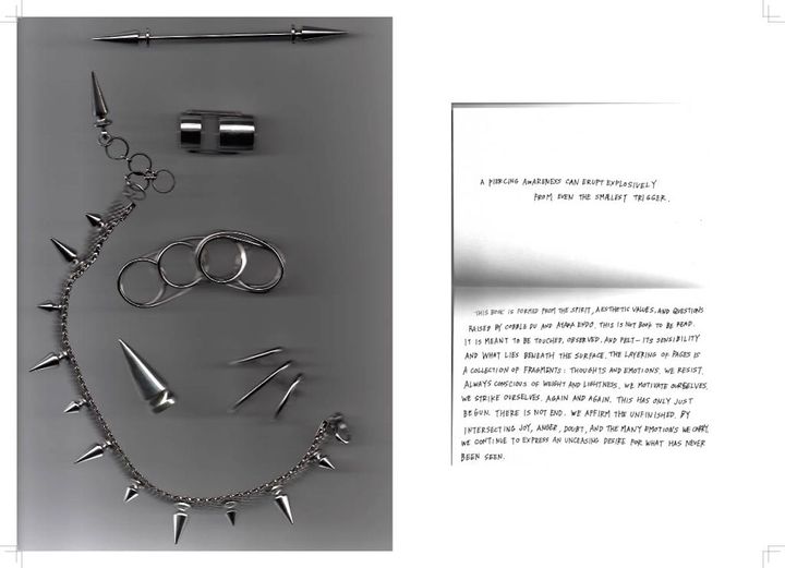 コブルドゥと遠藤彩香がこの本に込めたメッセージ。「実際に触れ、注意深く観察することで、そこに宿る感性や、表層の奥にあるものを感じ取るための一冊」