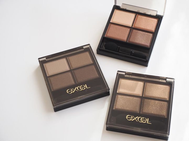 画像: 【エクセル】「スキニーリッチシャドウ N」下からSK01、SK02、SK05 ¥1,650（税込）