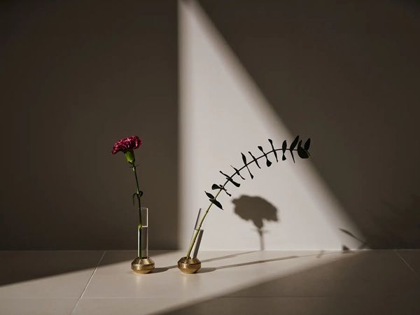 置き方次第で違った印象を生み出す小ぶりな花瓶「a/sym」、ナガエプリュスが発売！