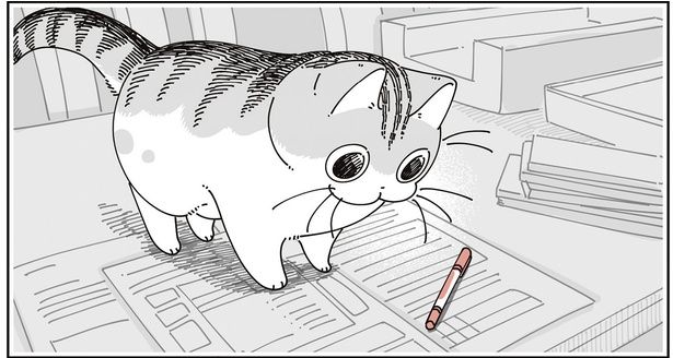 ペンが消える理由は （C）キュルZ／KADOKAWA