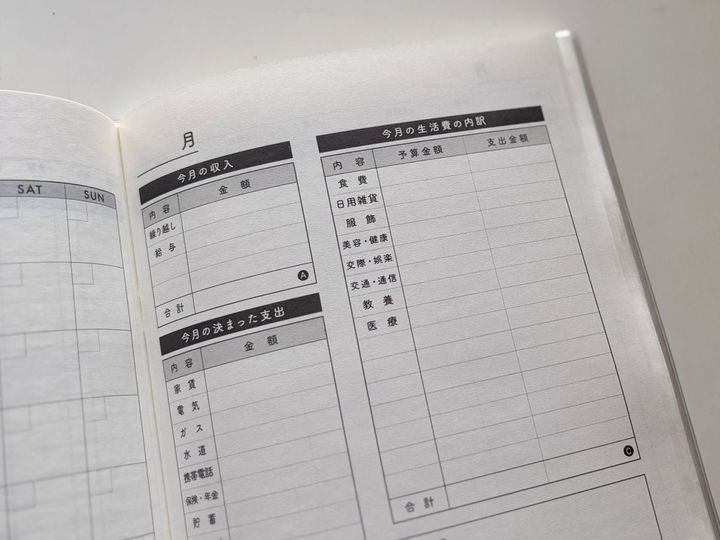 セリアの家計簿なら多忙ママでも無理なく続く！使いやすさをレビュー