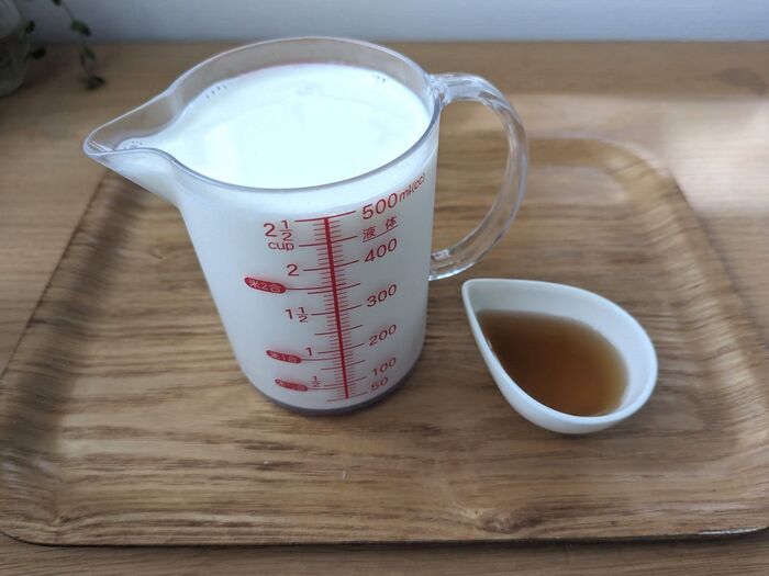 【JA全農】牛乳にお酢入れたら…衝撃！謎グルメ「チッコカタメターノ」が余った牛乳の救世主でした。