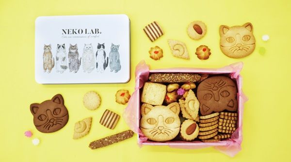 猫好きのためのブランド「NEKO LAB」から、色であそぶ春のクッキー缶が登場！