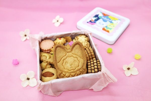 猫好きのためのブランド「NEKO LAB」から、色であそぶ春のクッキー缶が登場！