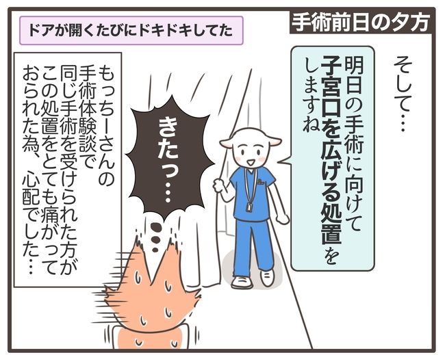 貧血放置で子宮筋腫手術／宮島もっちー