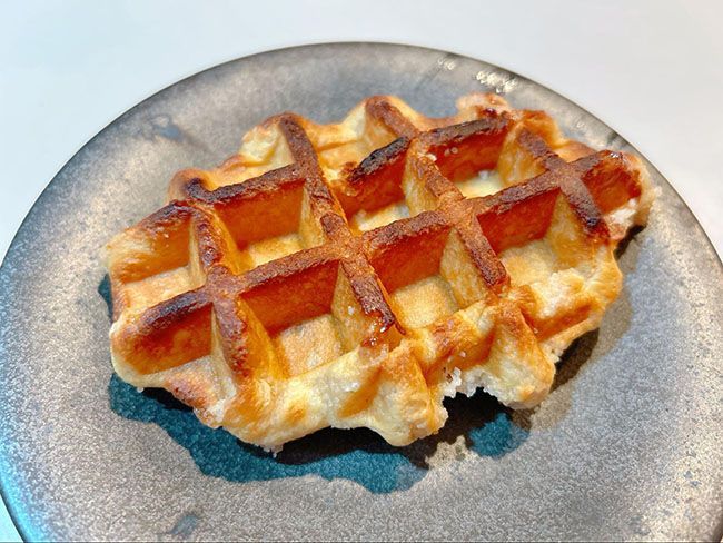 ベルギーワッフルのリベイク