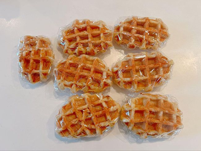 余ったベルギーワッフルの保存方法