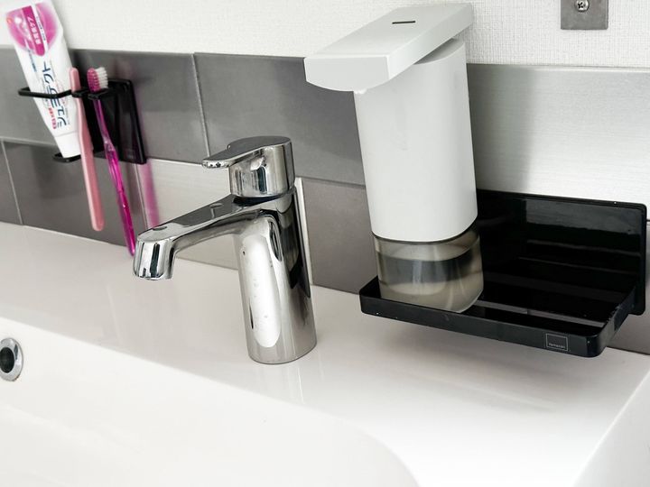 「マグネットバスルーム ソープトレー」税込1760円