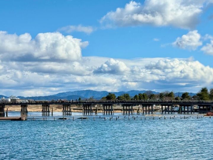 京都 嵐山 渡月橋