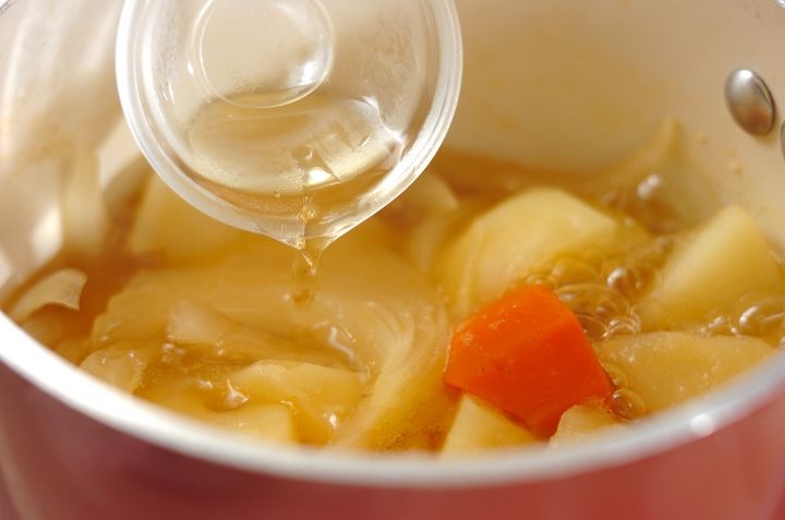 ジャガイモの煮物の作り方2