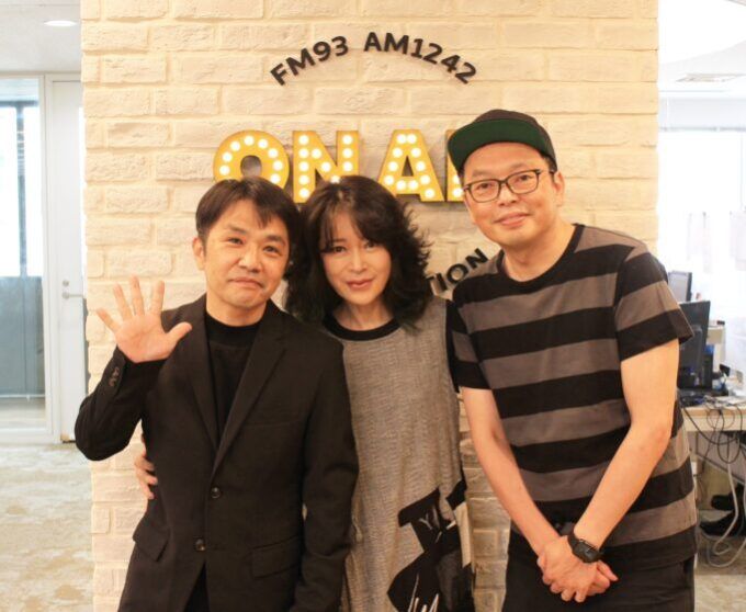 2025年6月に『中川家 ザ・ラジオショー』に出演した剛、中森明菜、礼二