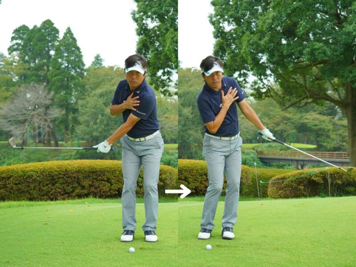 ボギーを打たないコツは？アプローチは「左手1本」で練習しよう