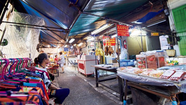 バンコク ワットマンコンの生鮮市場