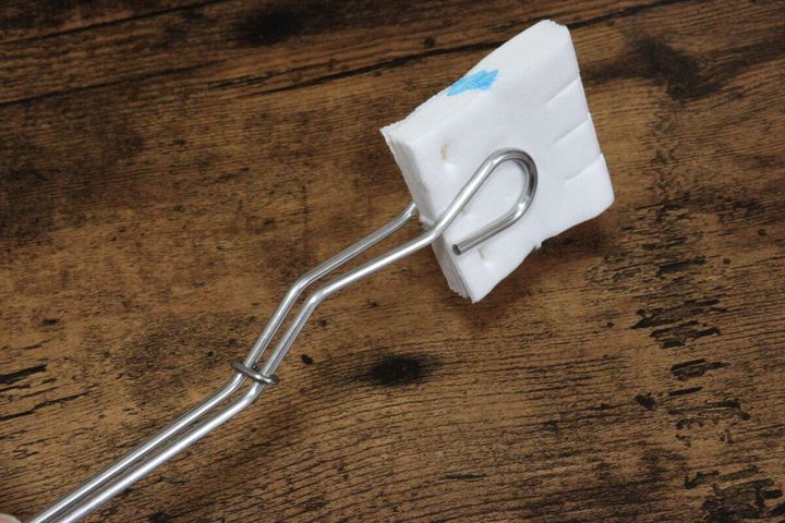 ダイソーの流せるトイレブラシ（ハンドル＋つけ替えブラシ2個）の完成形