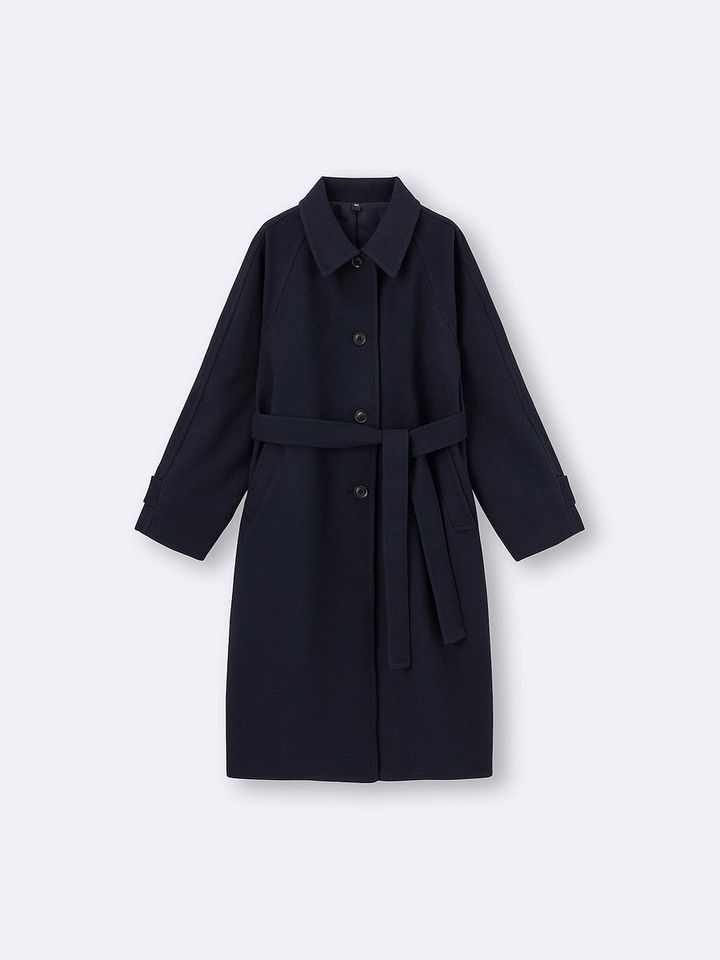 GUのコージーメルトンバルマカーンコート