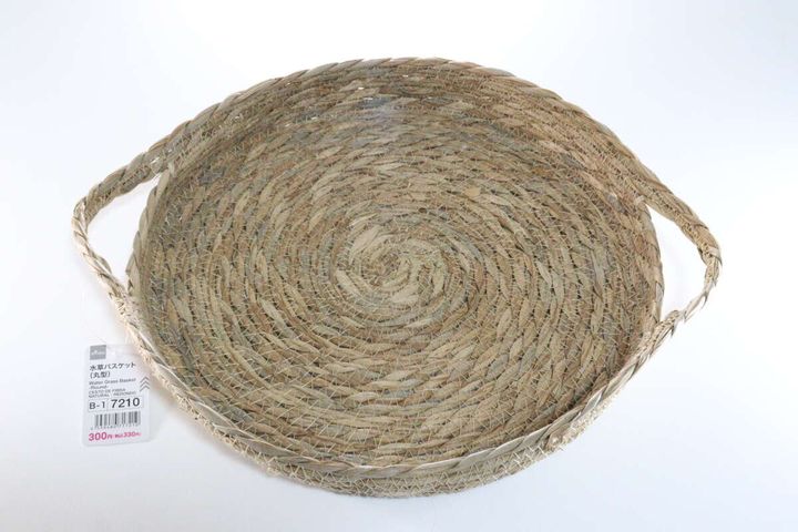 ダイソー 水草バスケット（丸型） 商品タグ