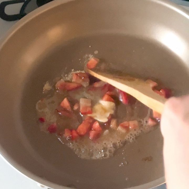 いちごミルクのフレンチトースト