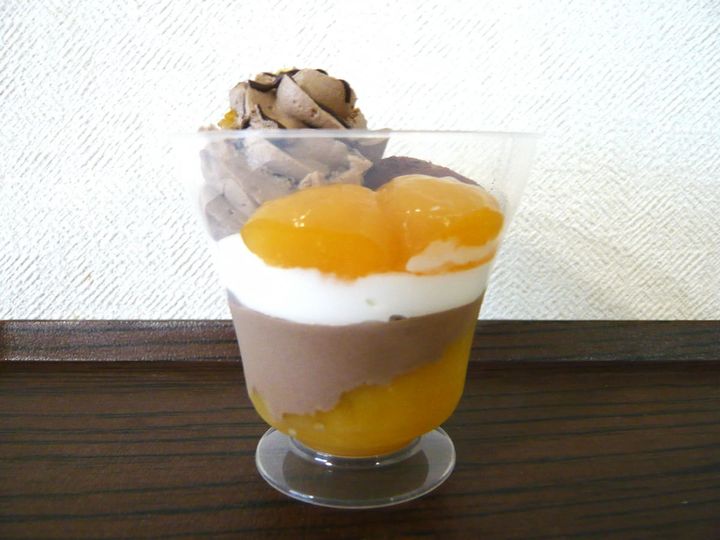 ショコラオランジュの和パフェ3