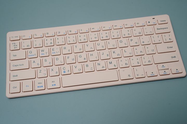 キーの配列やサイズ、ストロークなども予想以上にしっかりとしています