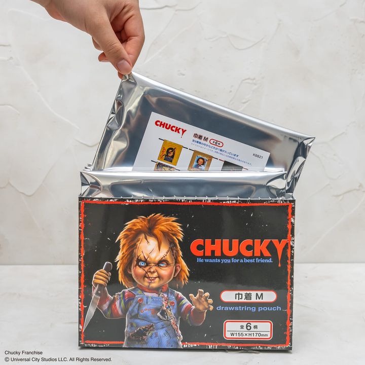 スケーター『チャイルド・プレイ』ブラインド 巾着M