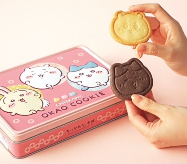 ちいかわ・ハチワレ・うさぎの表情豊かなおかお型クッキー