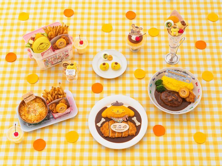 館内のレストラン店舗フード