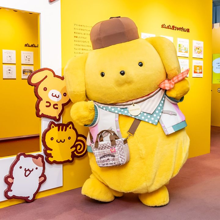 グリーティング ポムポムプリン