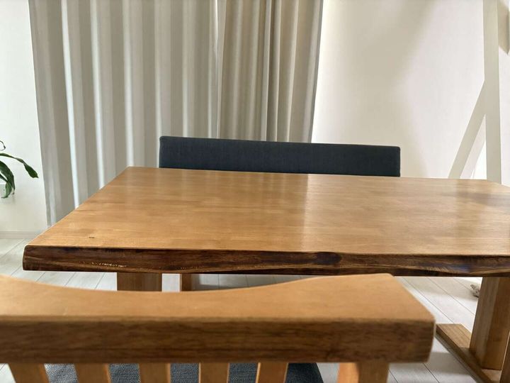 テーブルの上をリセットする