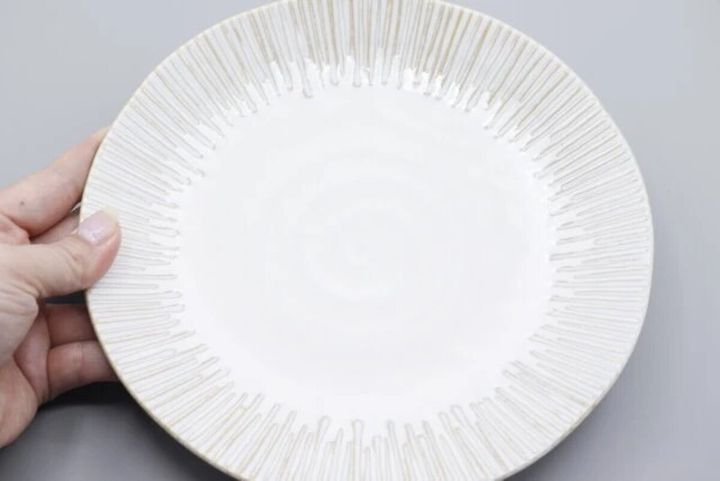 ダイソー 生成釉とんかつ皿