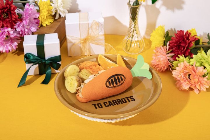 ＜ジュディ＞にんじんペンサンドイッチプレート