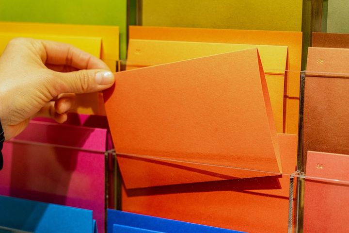 オレンジのカード