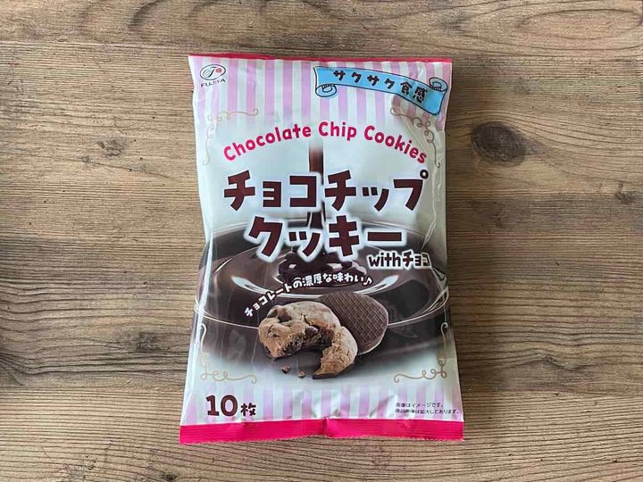 「不二家 チョコチップクッキー withチョコ」